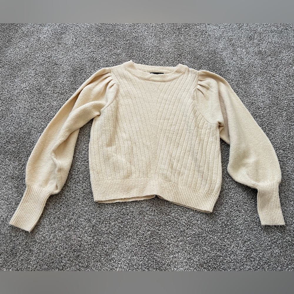 ASOS design puff sleeve sweater